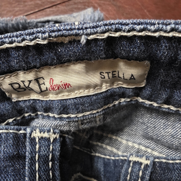 BKE Stella Women's Ankle Distressed Denim Jeans - Picture 2 of 5